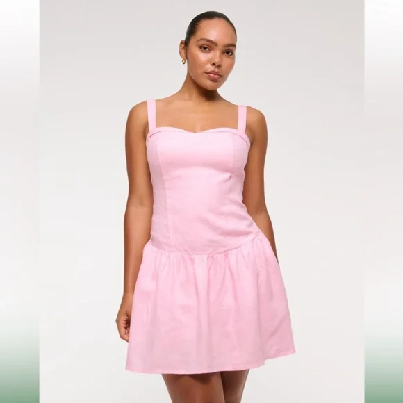chinese dress ladies Edikted Women's Avalai Linen Look Mini Skort
